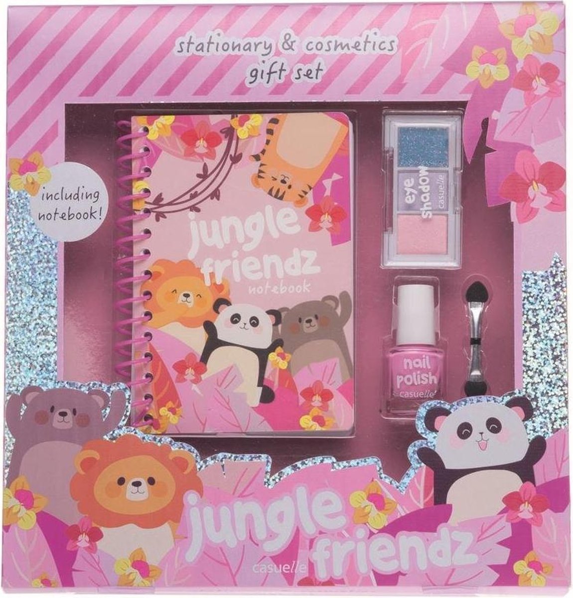 Casuelle Jungle Friends Make-up Set
