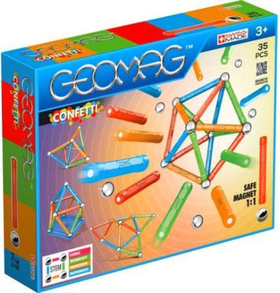 Geomag Confetti 35-delig