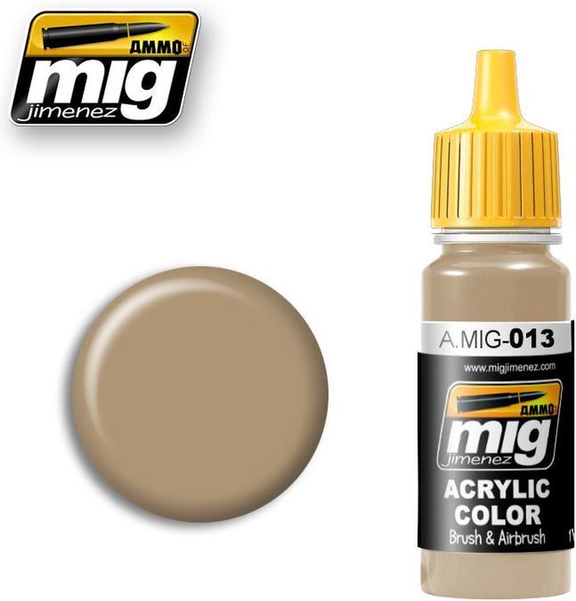 Mig - Tan Ral 8000 (17 Ml) (Mig0013)