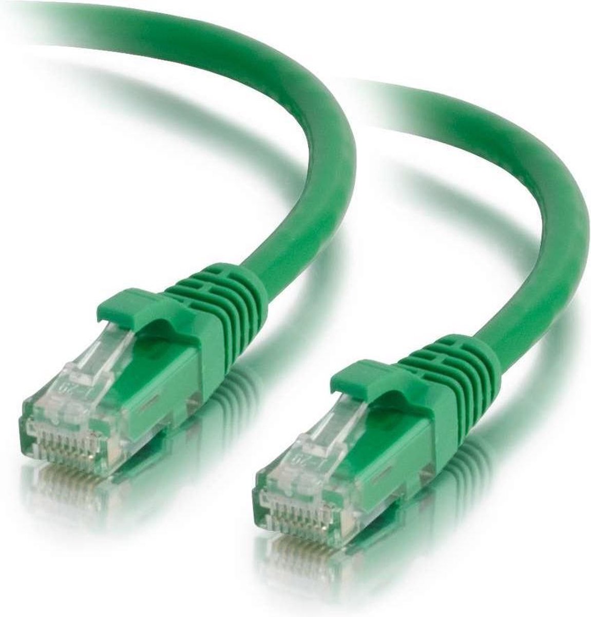 C2G 1 m Cat5e Booted Unshielded (UTP) netwerkpatchkabel - groen