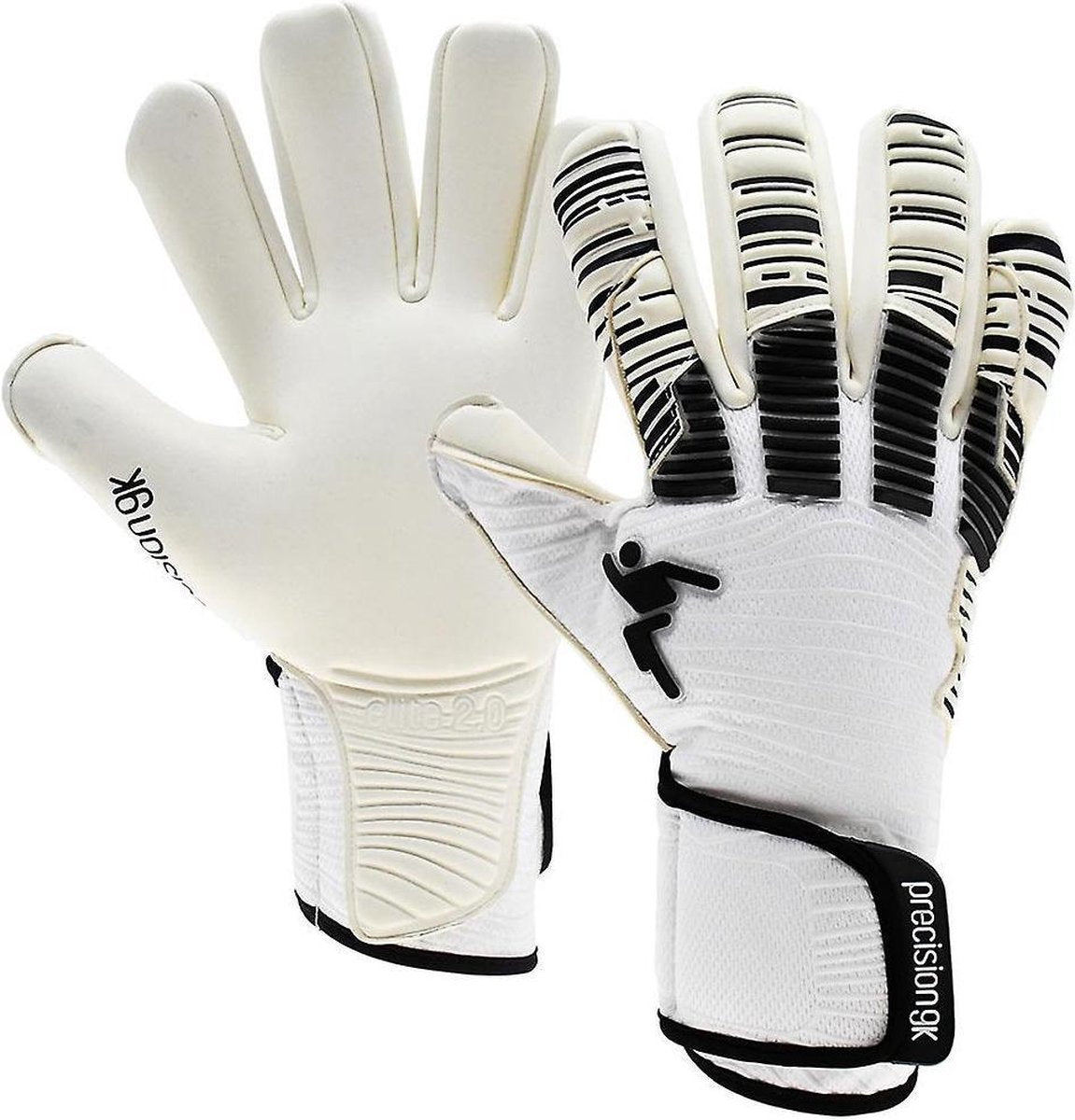 Precision Keepershandschoenen Elite 2.0 Giga Jr Wit/zwart Mt 6