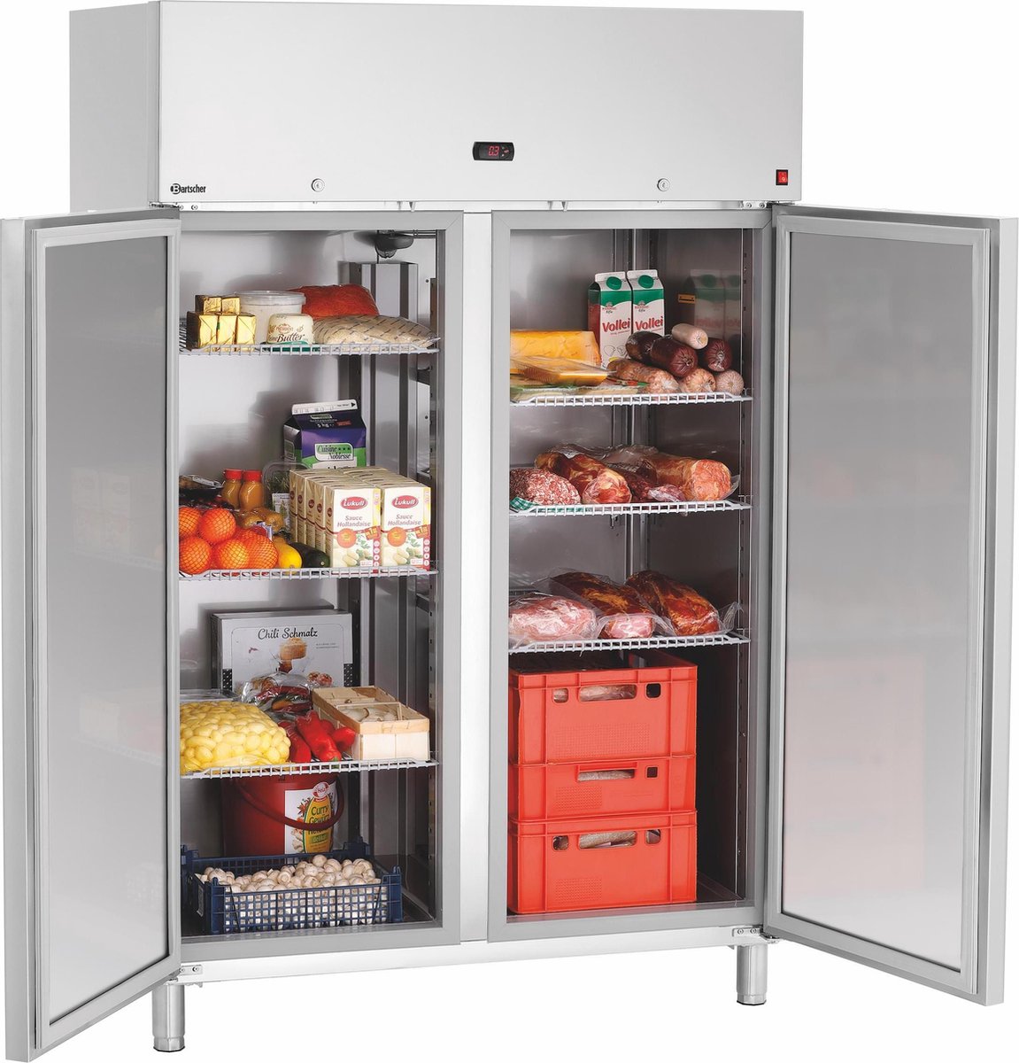 Koelkast 2/1GN 1400L