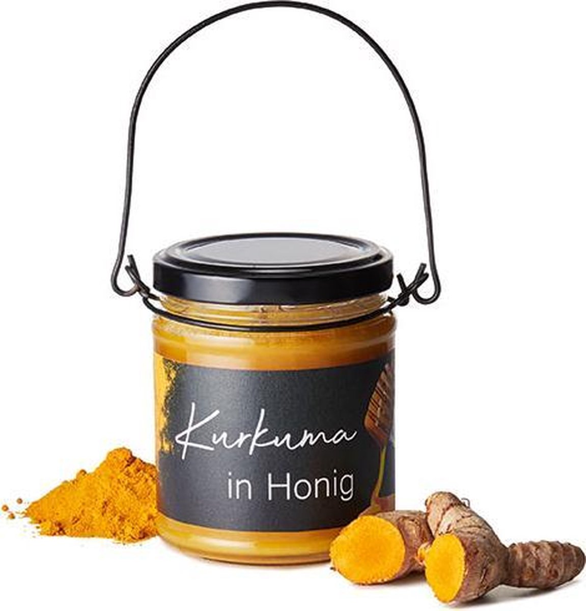 Honing met Kurkuma - 250 gram - Gezond