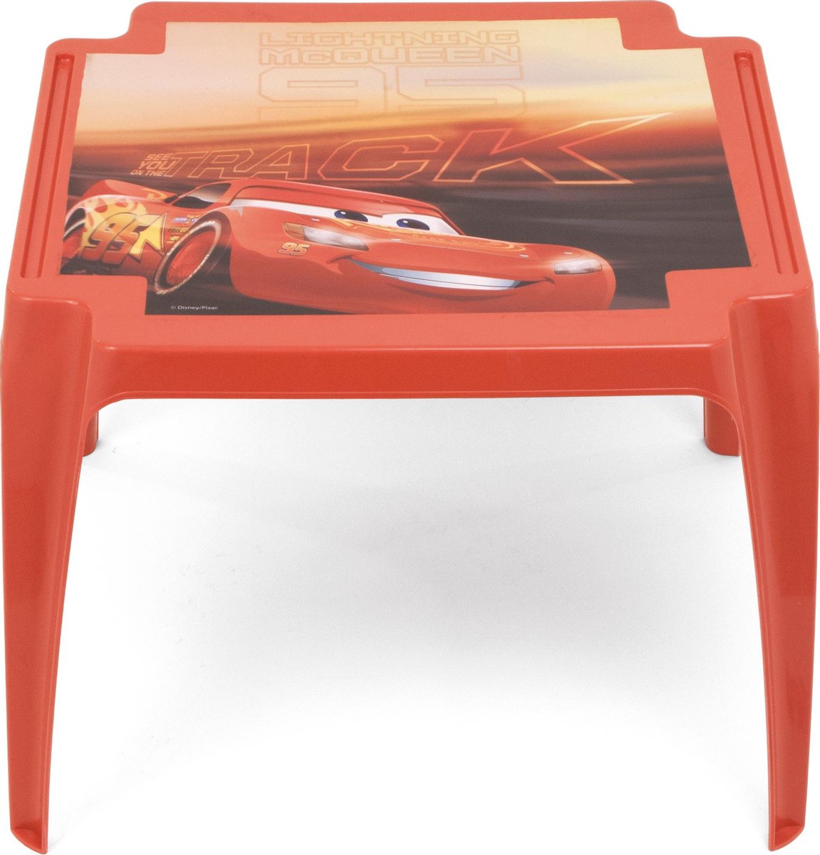 Arditex Kindertafel Cars Junior 44 X 55 Cm Polypropyleen Rood