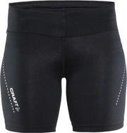 Craft Essential Short Tights W Sportlegging Dames - Black - Maat S
