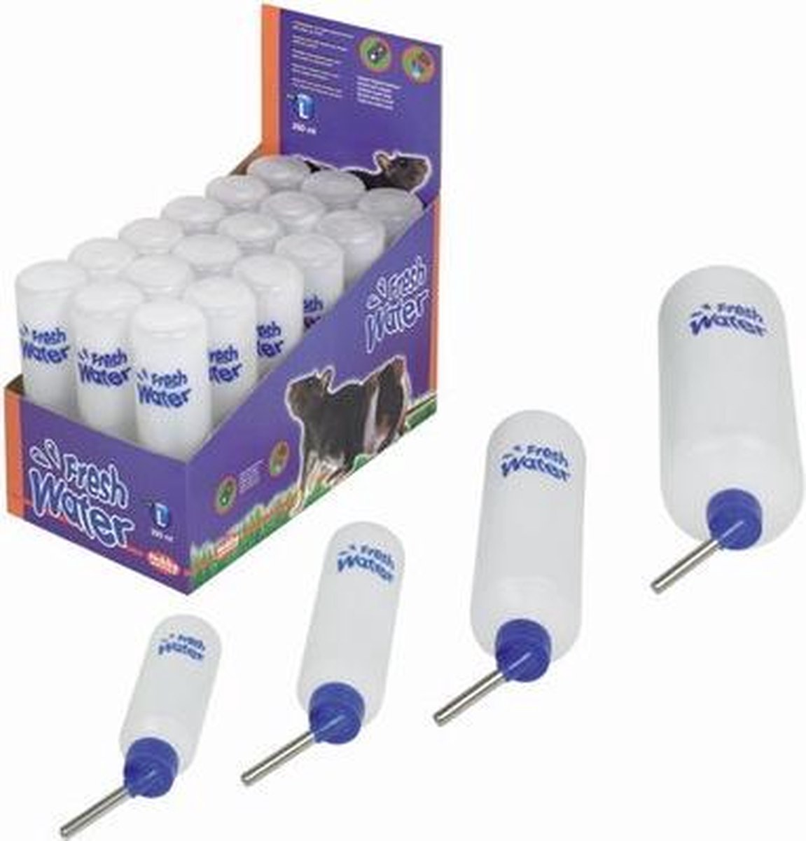 NOBBY - DRINKFLES PLASTIC 250 ML