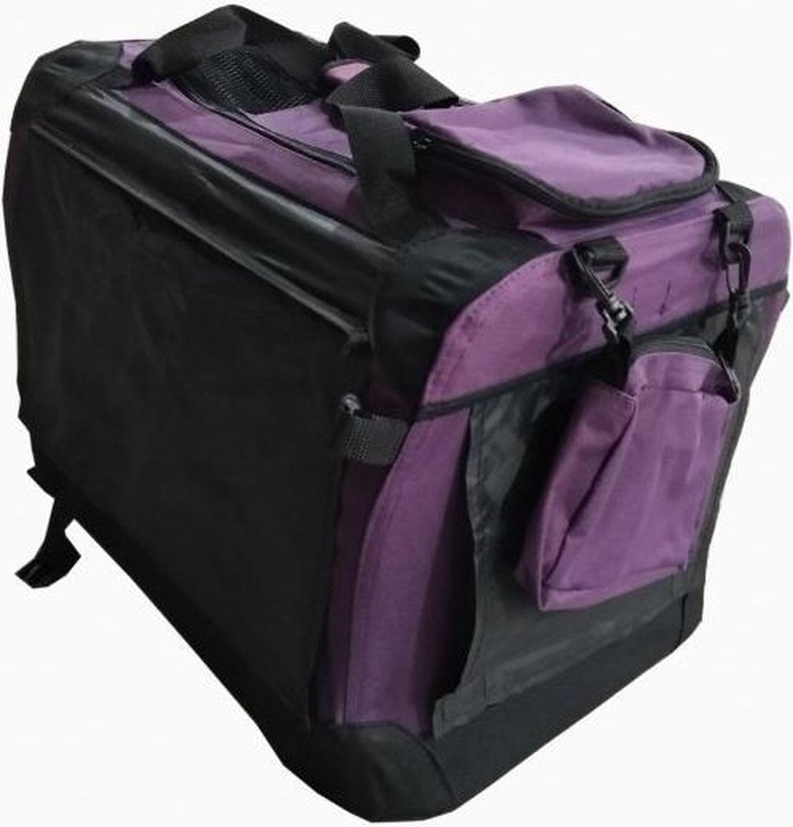 Bench nylon 60x42x42cm purper