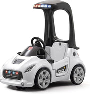 Step2 Politie Loopauto & duwauto in 1 - Turbo Coupe Interceptor - met bekerhouders