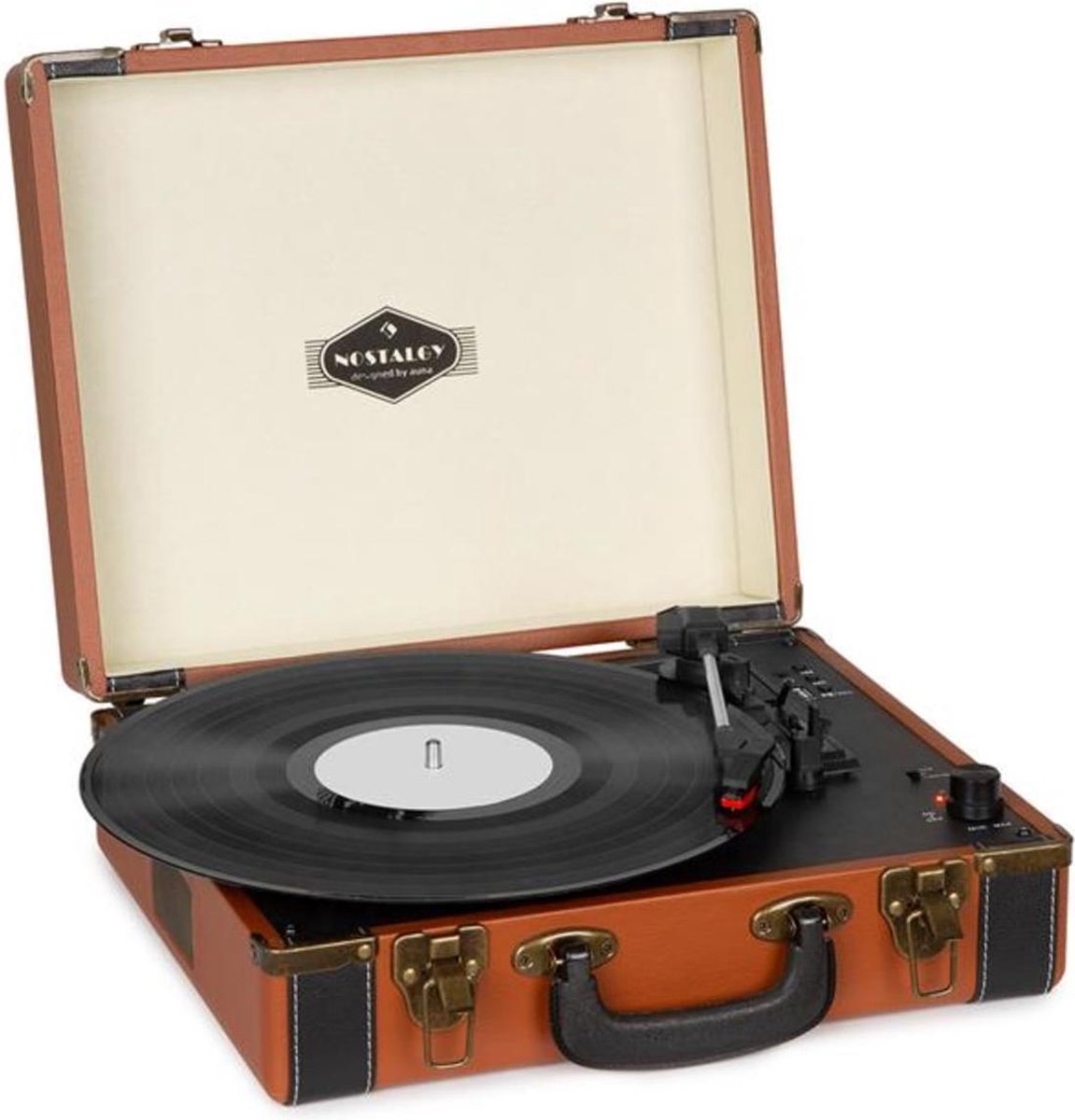 Jerry Lee BT platenspeler BT USB opname & afspelen bruin