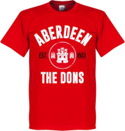 Aberdeen Established T-Shirt - Rood - XXL