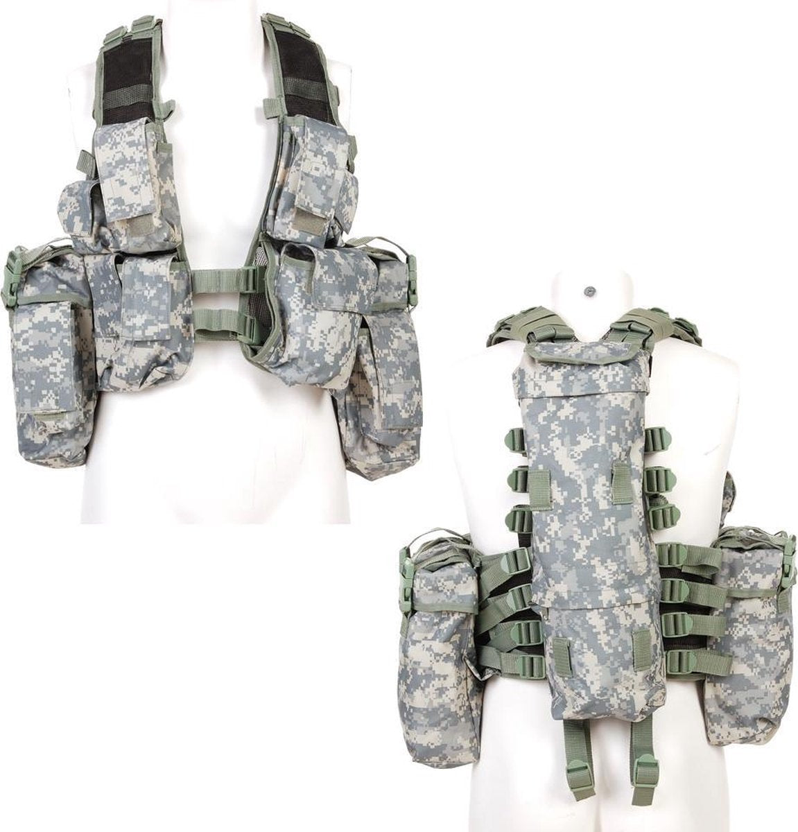 Fostex Tactical vest digital WDL camo