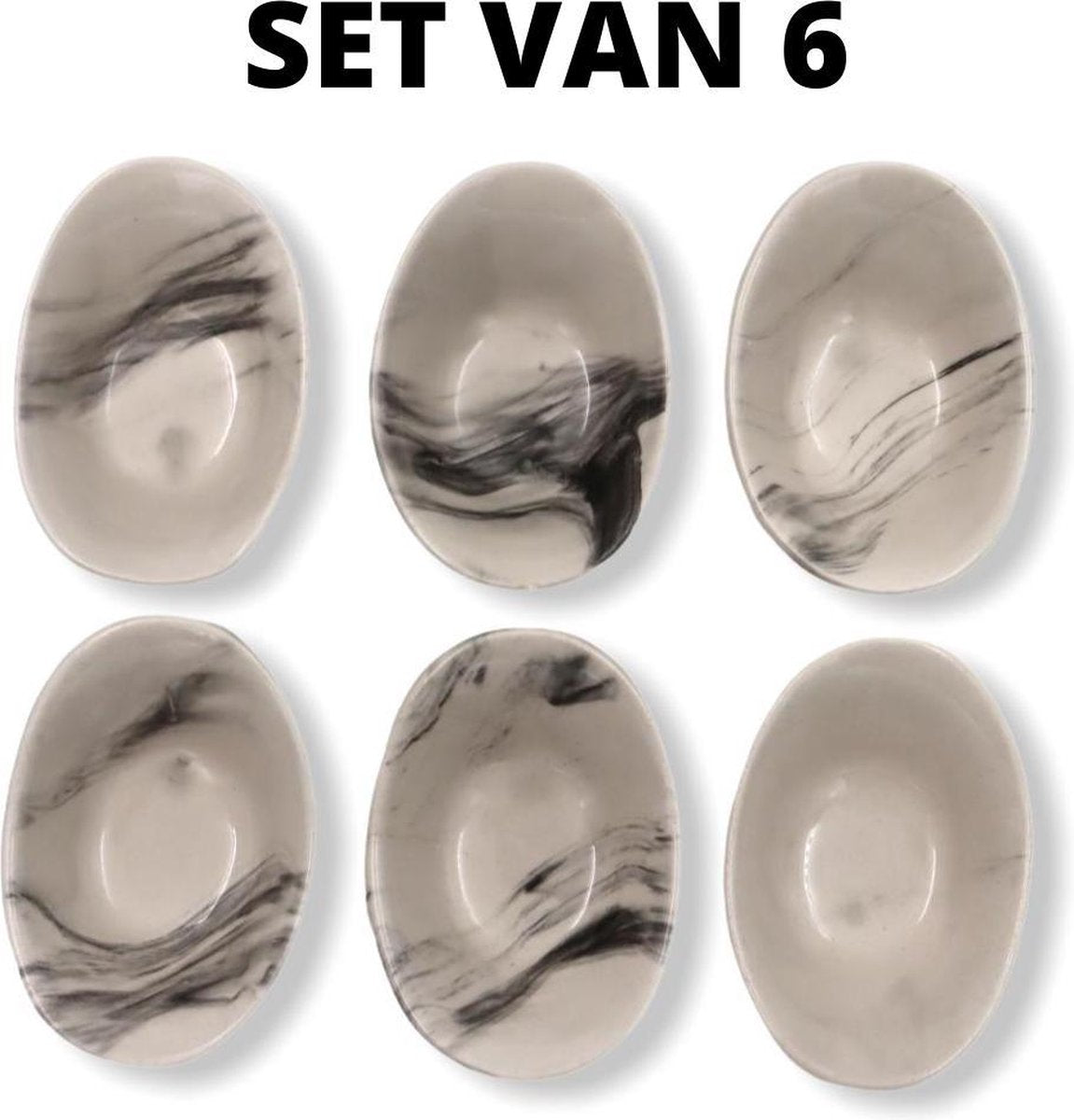 YILTEX - Kommetjes / Kommetjes set van 6 / Tapas Schaaltjes / Schaaltjes / Schaaltjes 6 stuks