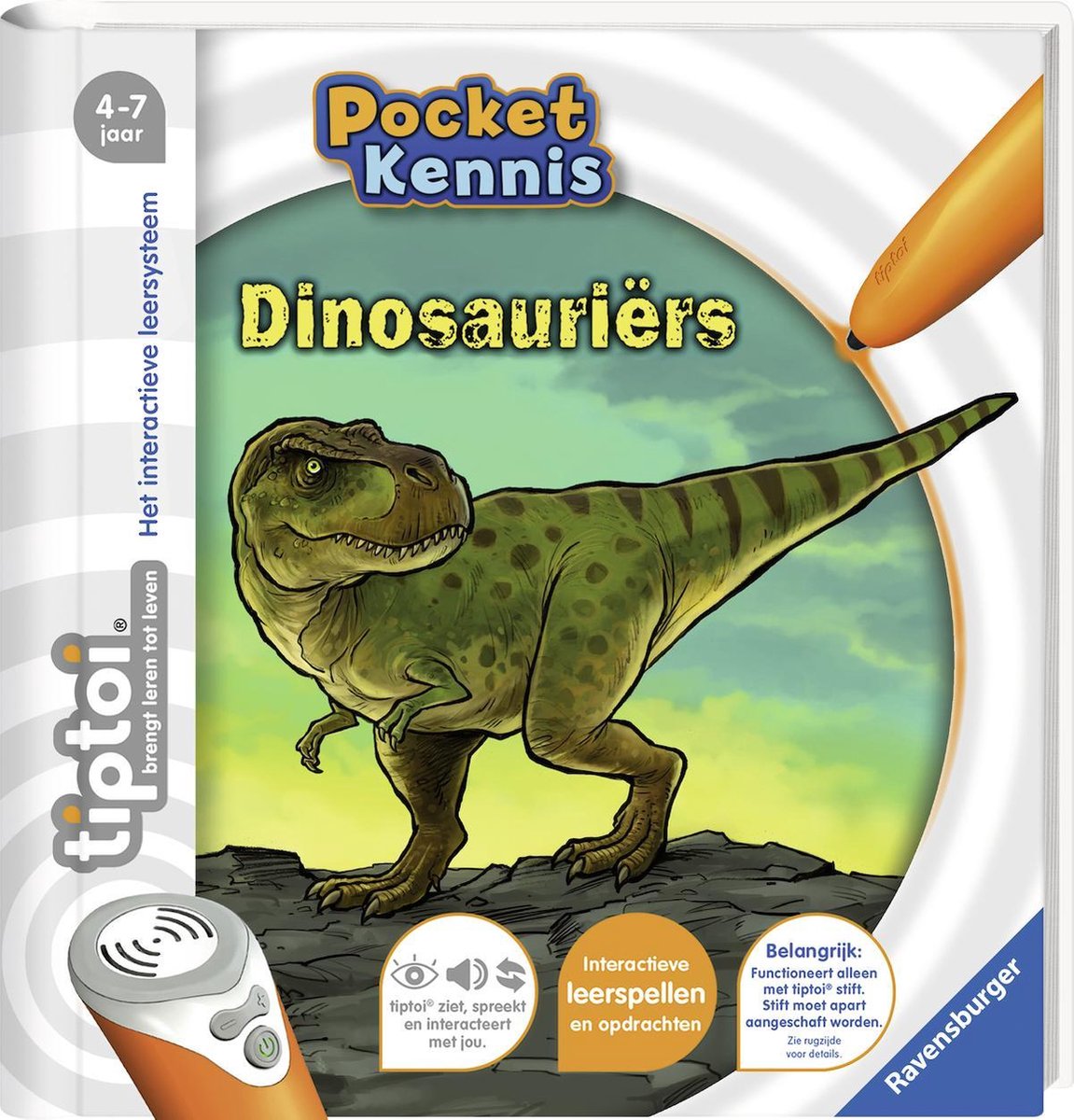 Ravensburger tiptoi® Pocket Boek Dino's