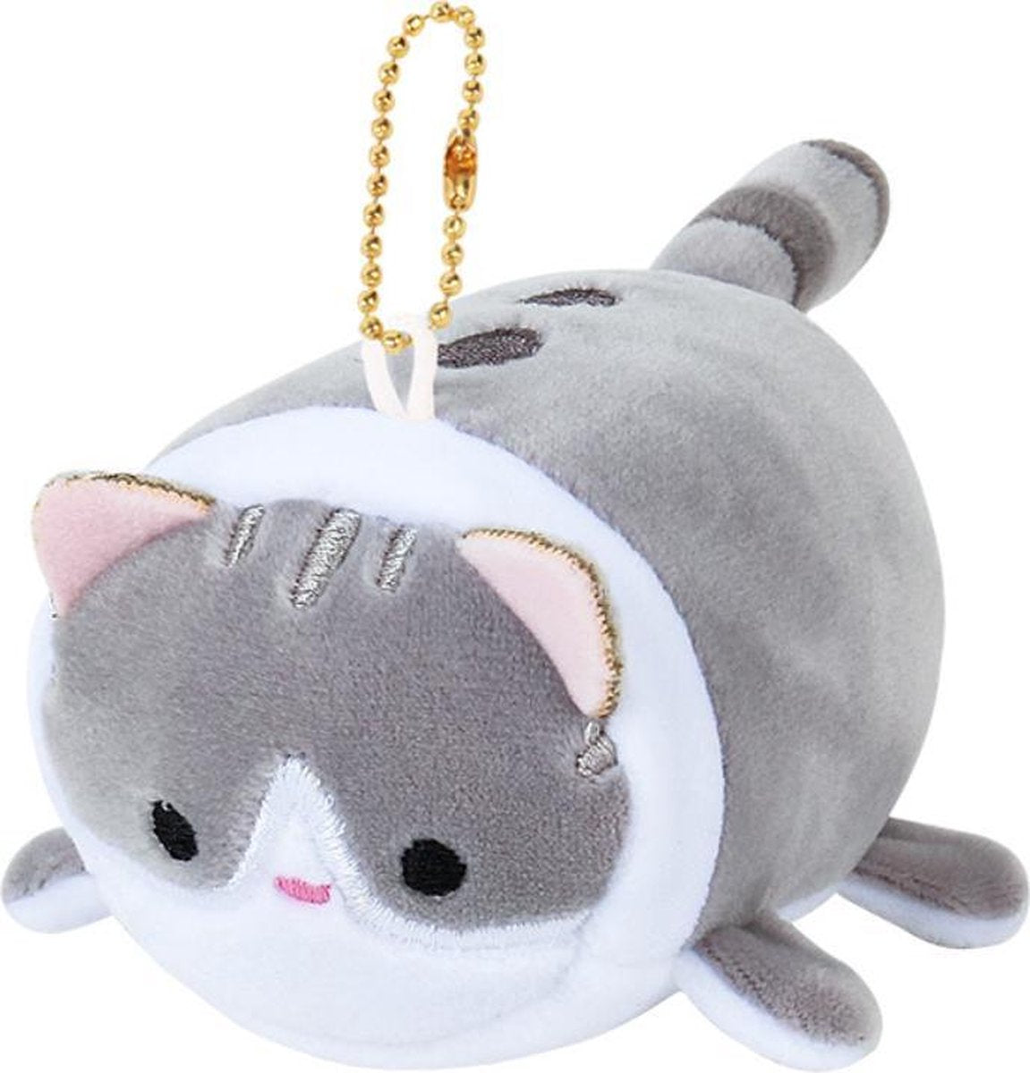 Plushie Soft Kawaii Kat Grijs - Cat Knuffel Grey Design MostCutest