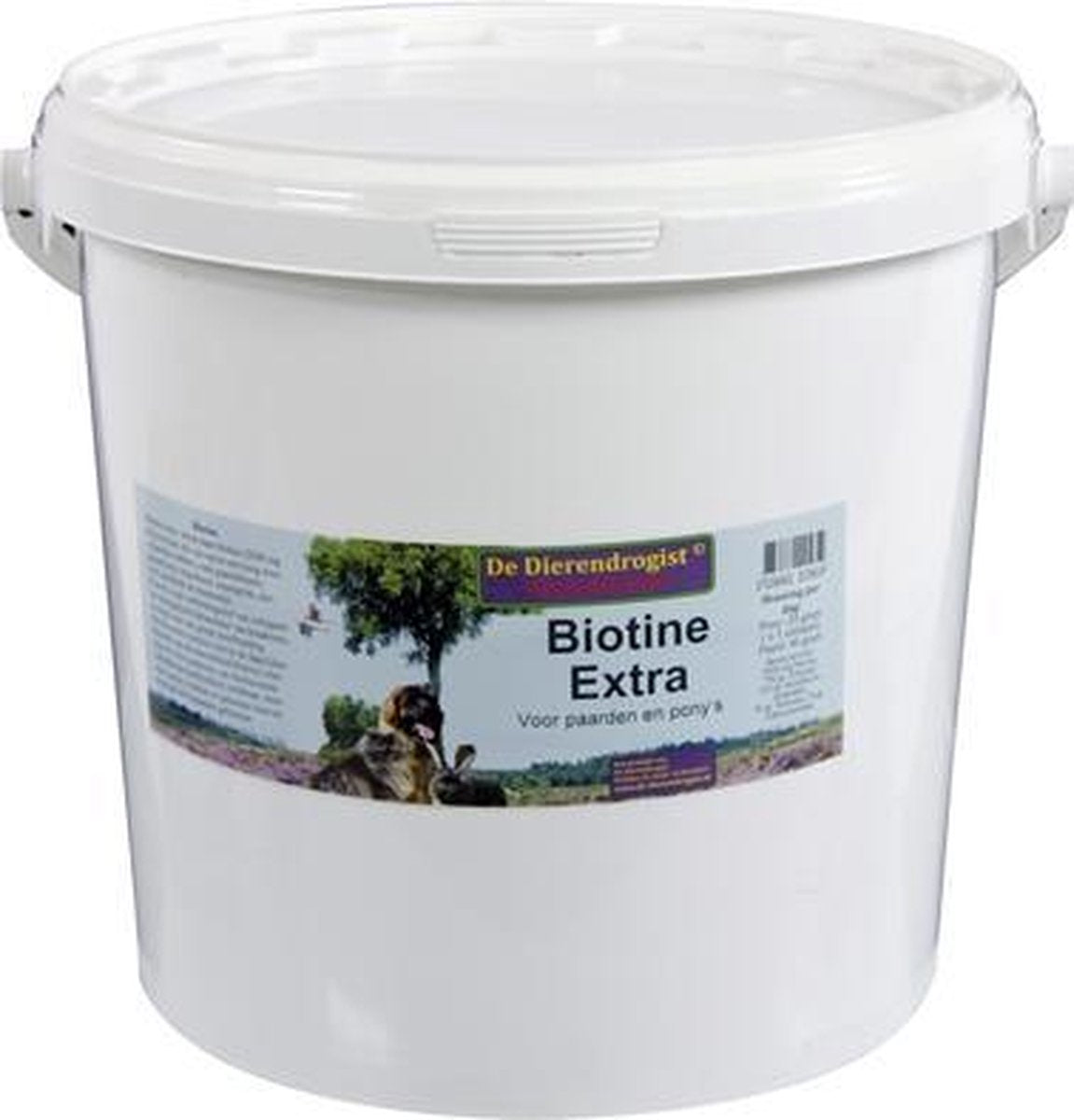 Dierendrogist biotine poeder+kruiden paard - 5 kg - 1 stuks