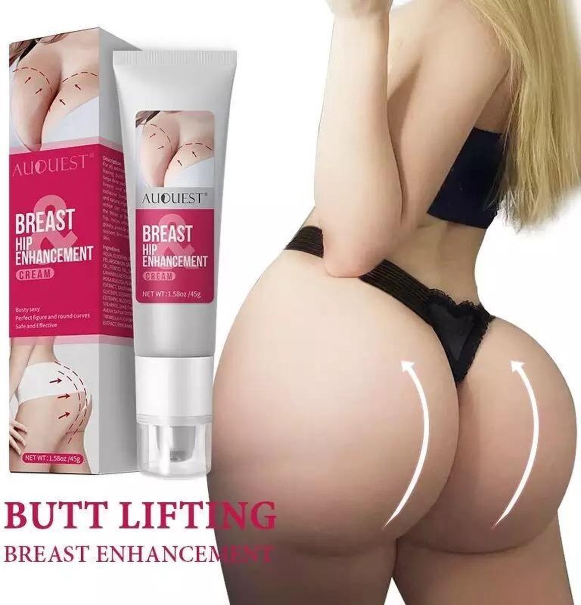2 in 1 Billen en Borsten vergroter - Lifting Body Creame