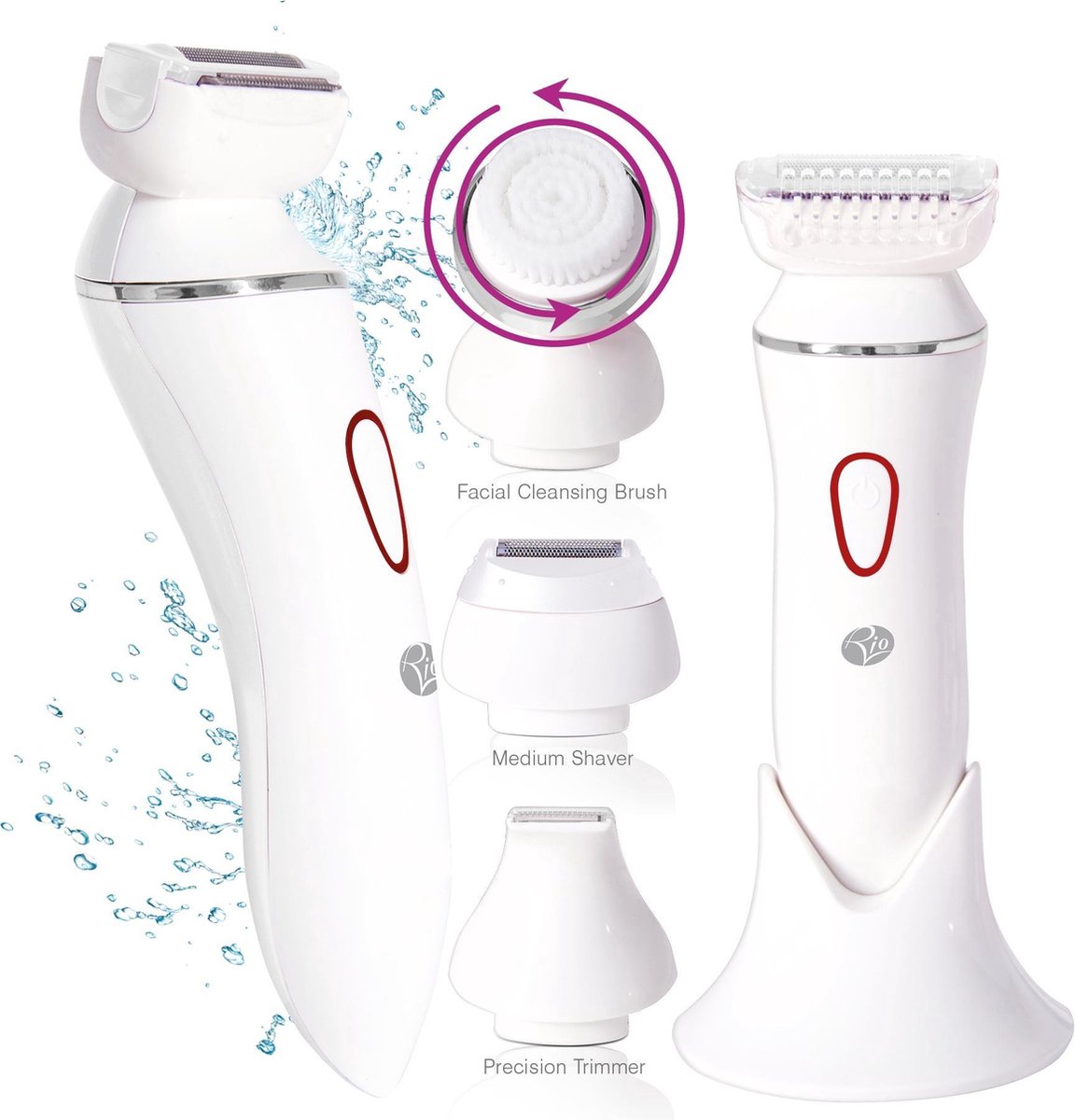 Rio SHFA - ladyshave & gezichtsborstel & trimmer