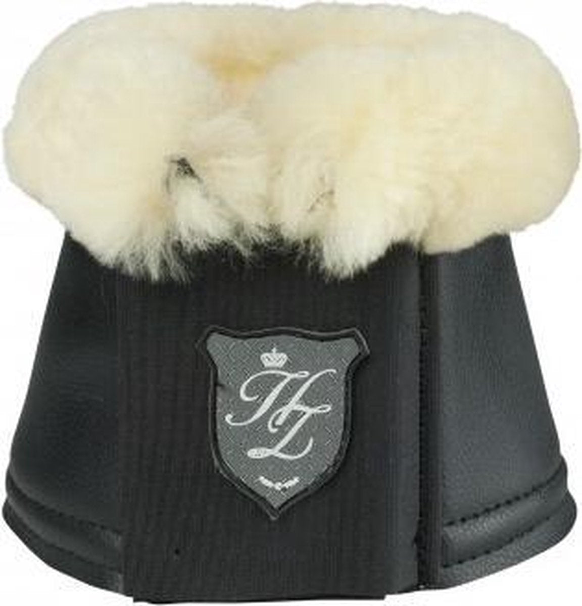 Springschoenen met bont zwart maat L