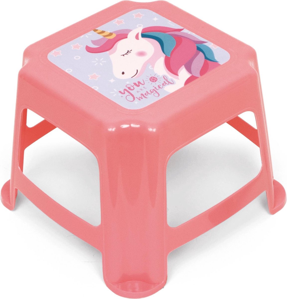 Arditex Krukje Unicorn Meisjes 27 X 27 Cm Polypropyleen Rood/roze