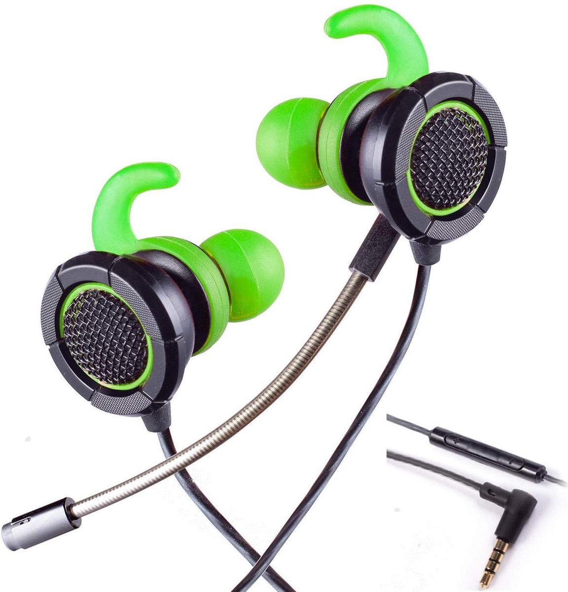 A16 - Bedrade gaming - hoofdtelefoon met afneembare microfoon