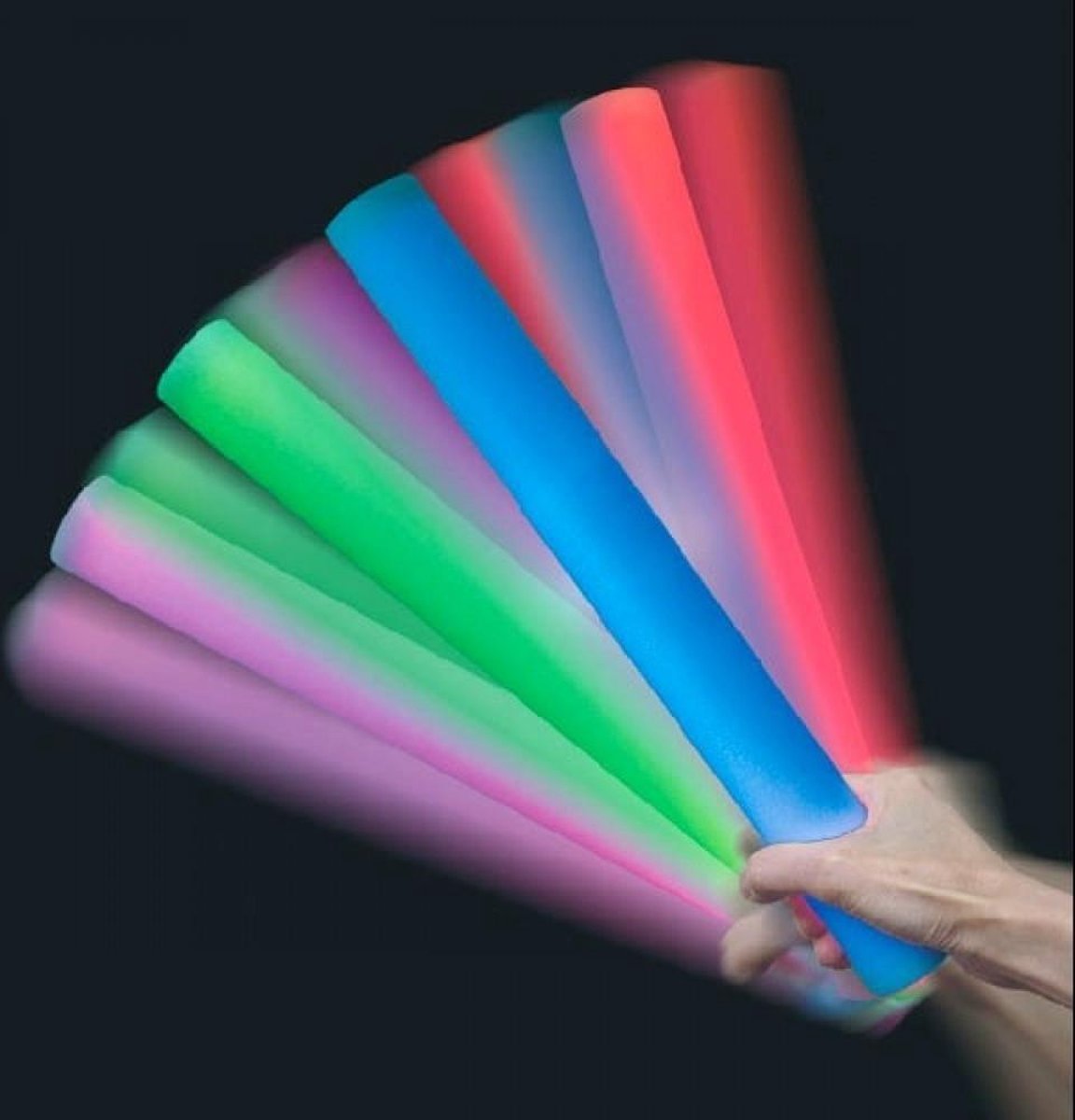 Foam Led Stick- 6 stuks