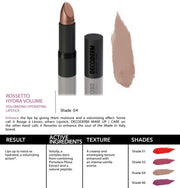 ROSSETTO HYDRA VOLUME 04 VOLUMIZING HYDRATING LIPSTICK 4ML