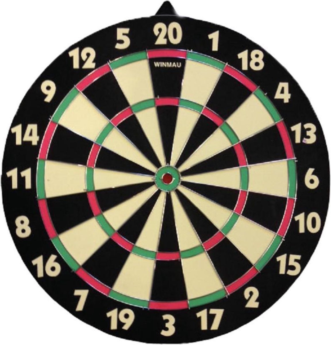 Dartbord 42 cm dubbelzijdig voor kinderen - Dubbelzijdig familie dartboard - Darten voor thuis