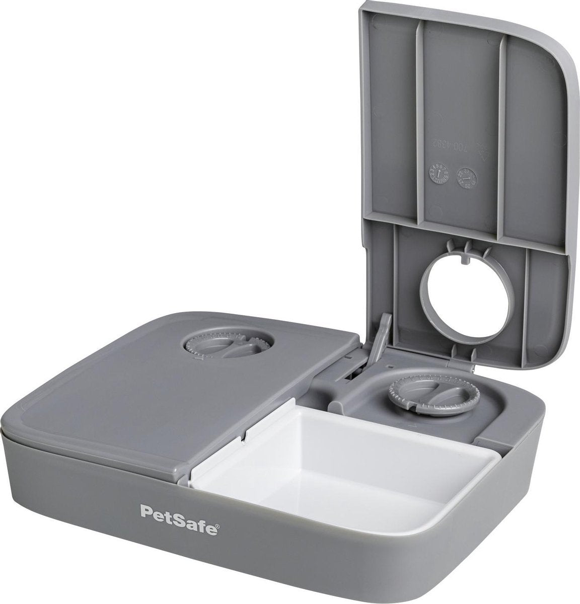Automatische voerbak met 2x150g inhoud met instelbare timer - Petsafe Maaltijden voerbak - 2 Maaltijden Voerbak