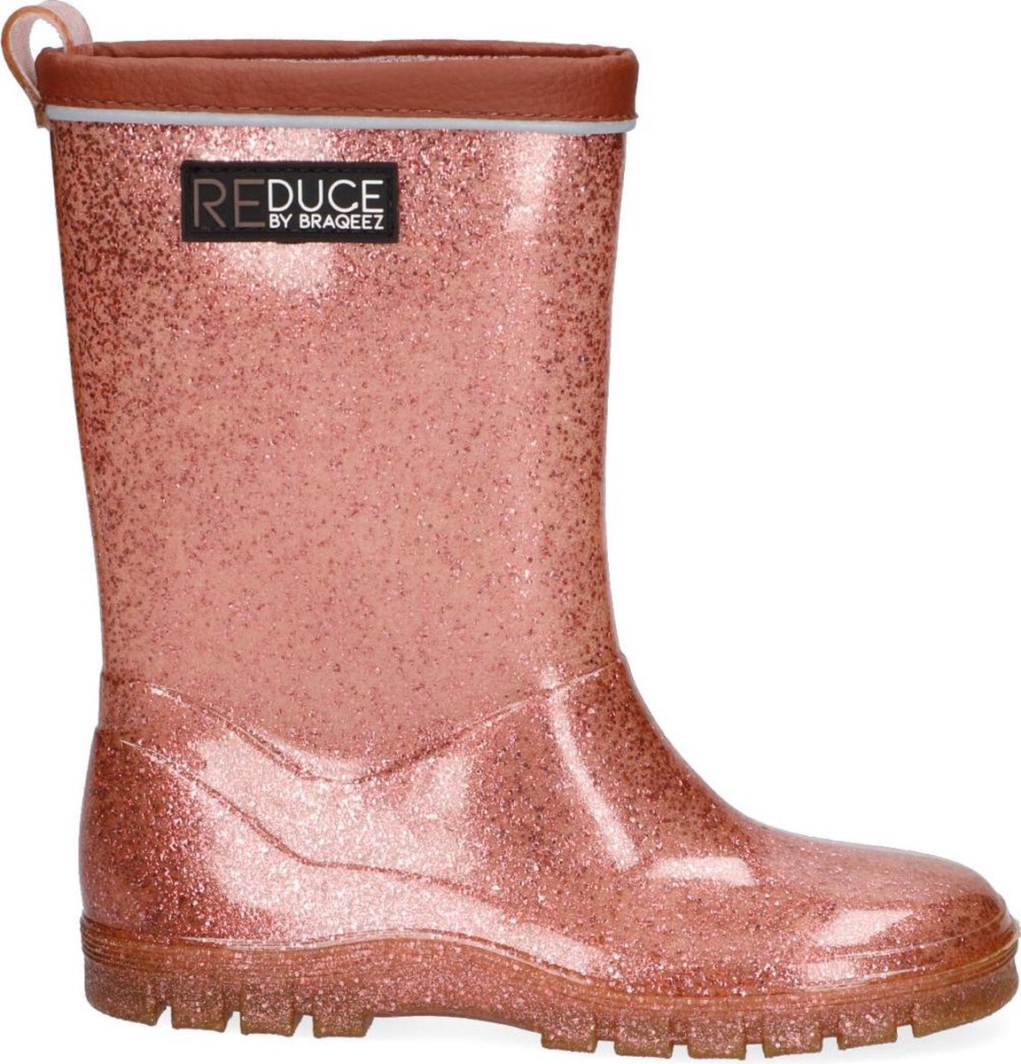 Braqeez 120960-596 Meisjes - Maat 25 - Roze -  PVC -  Kinderlaarzen