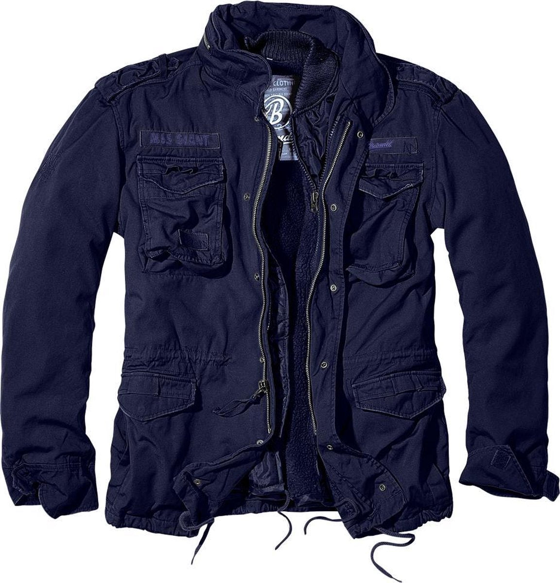 Heren Jas Jacket M-65 Giant Jacket navy