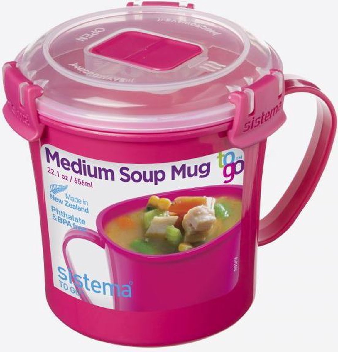 Sistema - Microwave Colour soepmok medium - 656ml