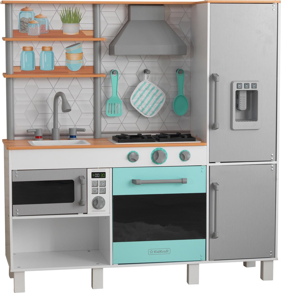 KidKraft Gourmet Chef speelkeuken met gemakkelijke EZ Kraft Assembly™