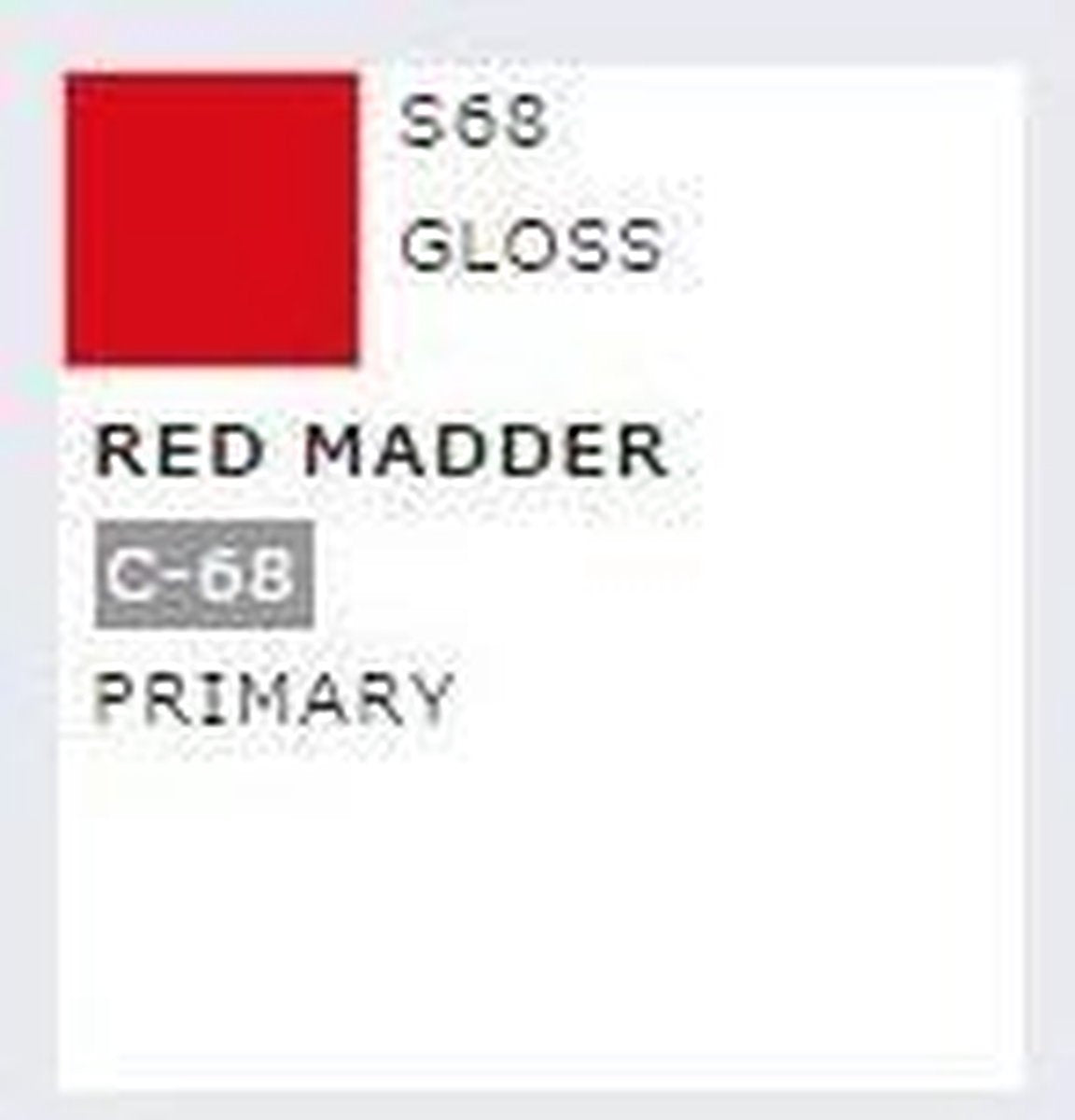 Mrhobby - Mr. Color Spray 100 Ml Madder Red (Mrh-s-068)