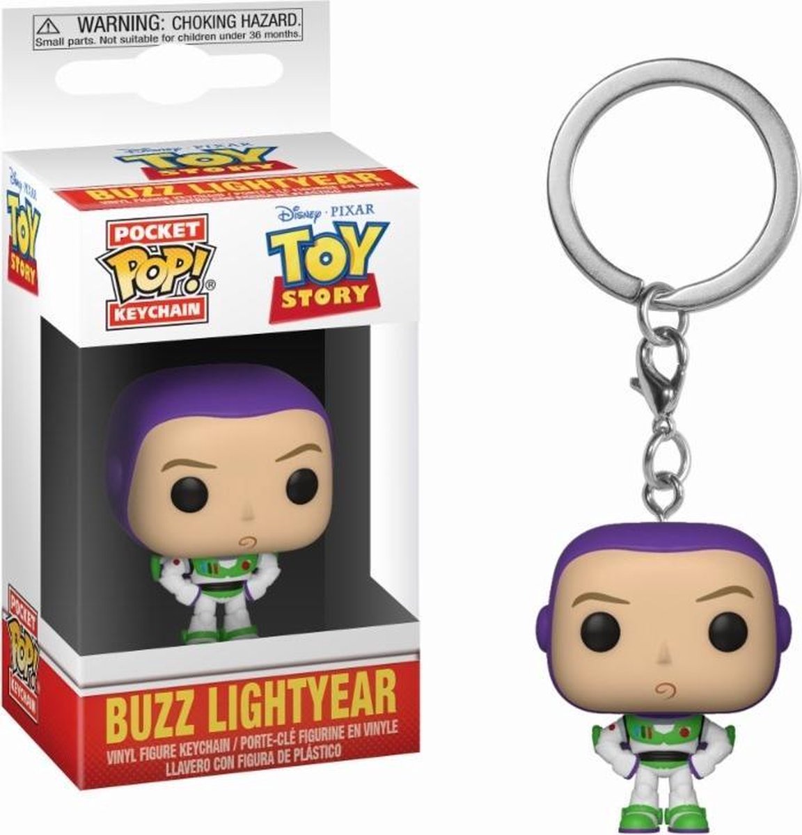 Buzz Lightyear   - Toy Story - Pixar - Funko POP! Keychain