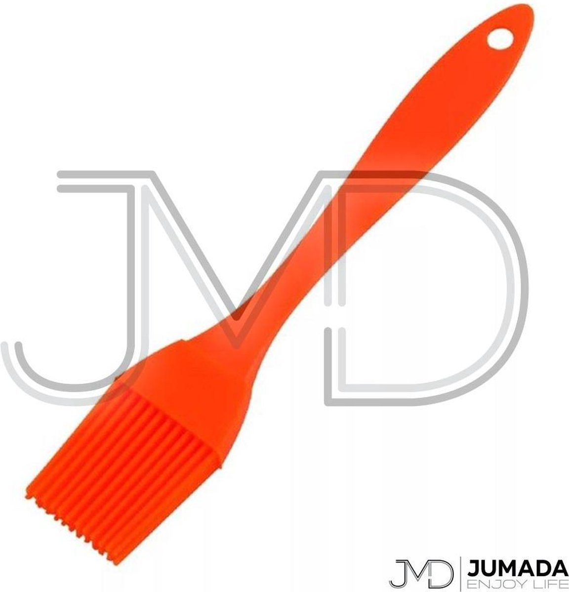 Jumada's Bakkwast - Boterborstel - Olieborstel - Invetkwast - Boterkwast - Barbecue Kwast - Siliconen - Oranje