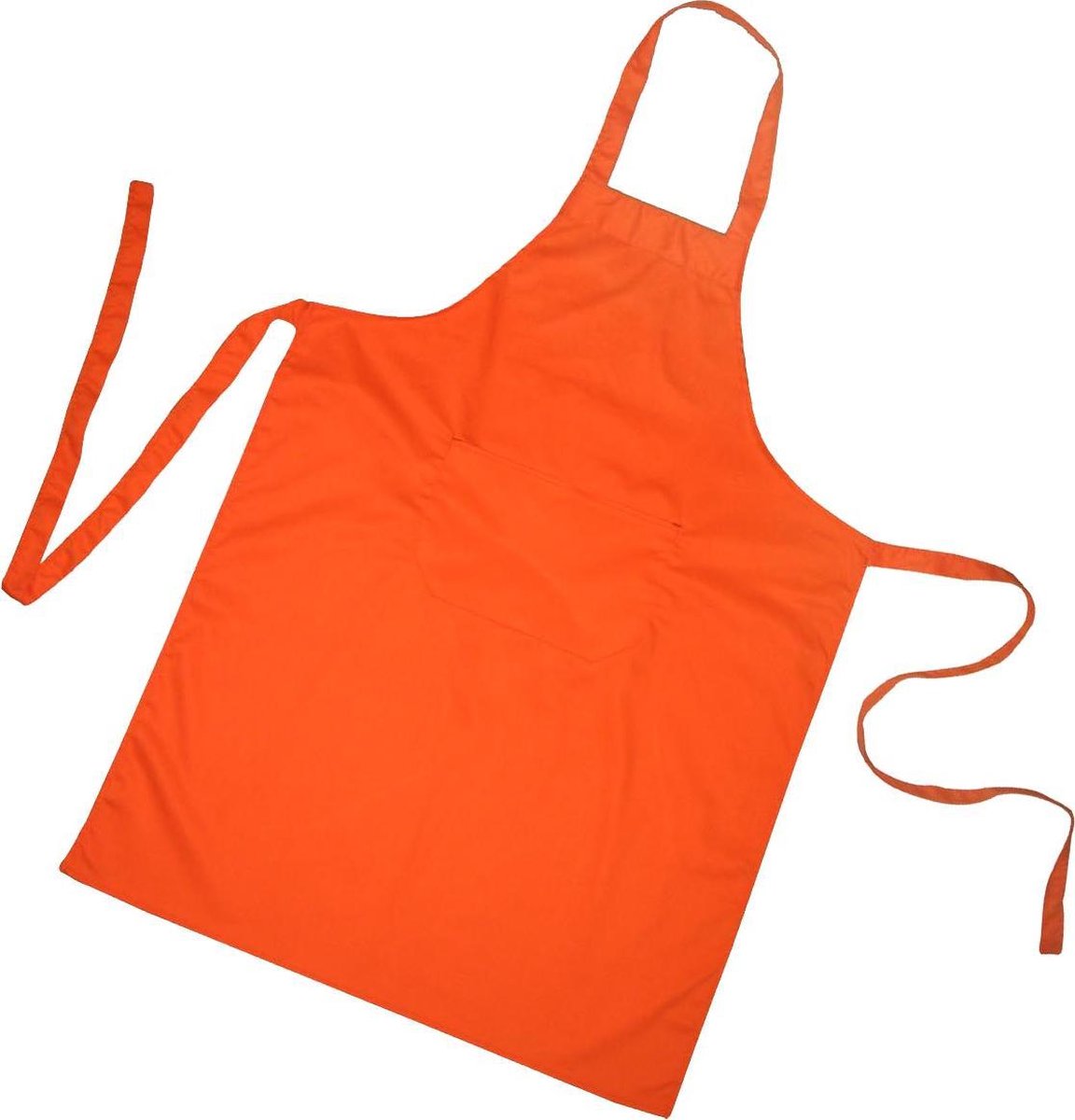 Homéé® Horeca suite Keukenschorten BBQ BIB Apron - oranje - 70x100 cm -  2 stuks