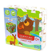 Foam vloerpuzzel - Plezier in het bos Puzzel