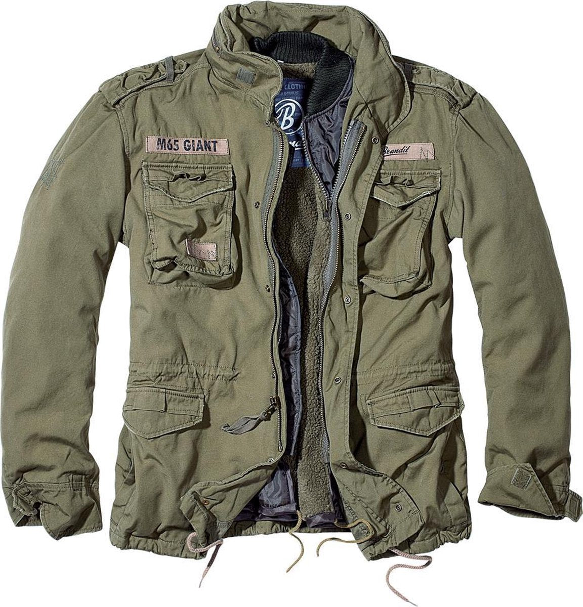 Heren Jas Jacket M-65 Giant Jacket olive