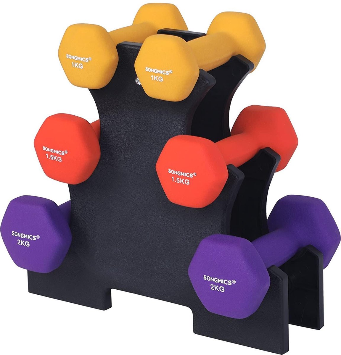 SONGMICS dumbbells dumbbell set