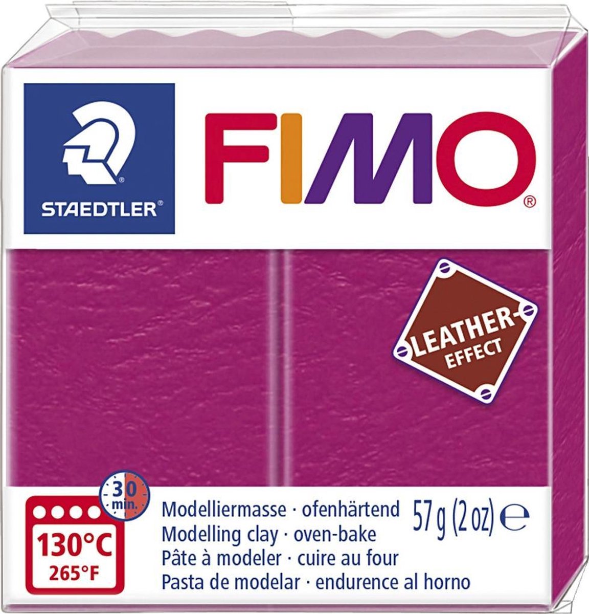 Fimo Effect leather 57 g bes 8010-229