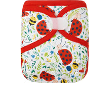 HappyBear - Luierbroekje Lieveheersbeestje | 4-15kg - Wasbaar - Onesize - Wasbare luiers - Overbroekje
