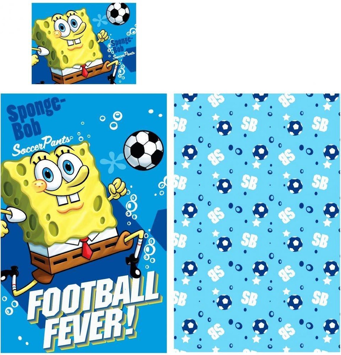 Spongebob peuter dekbedovertrek 90cm x 140cm