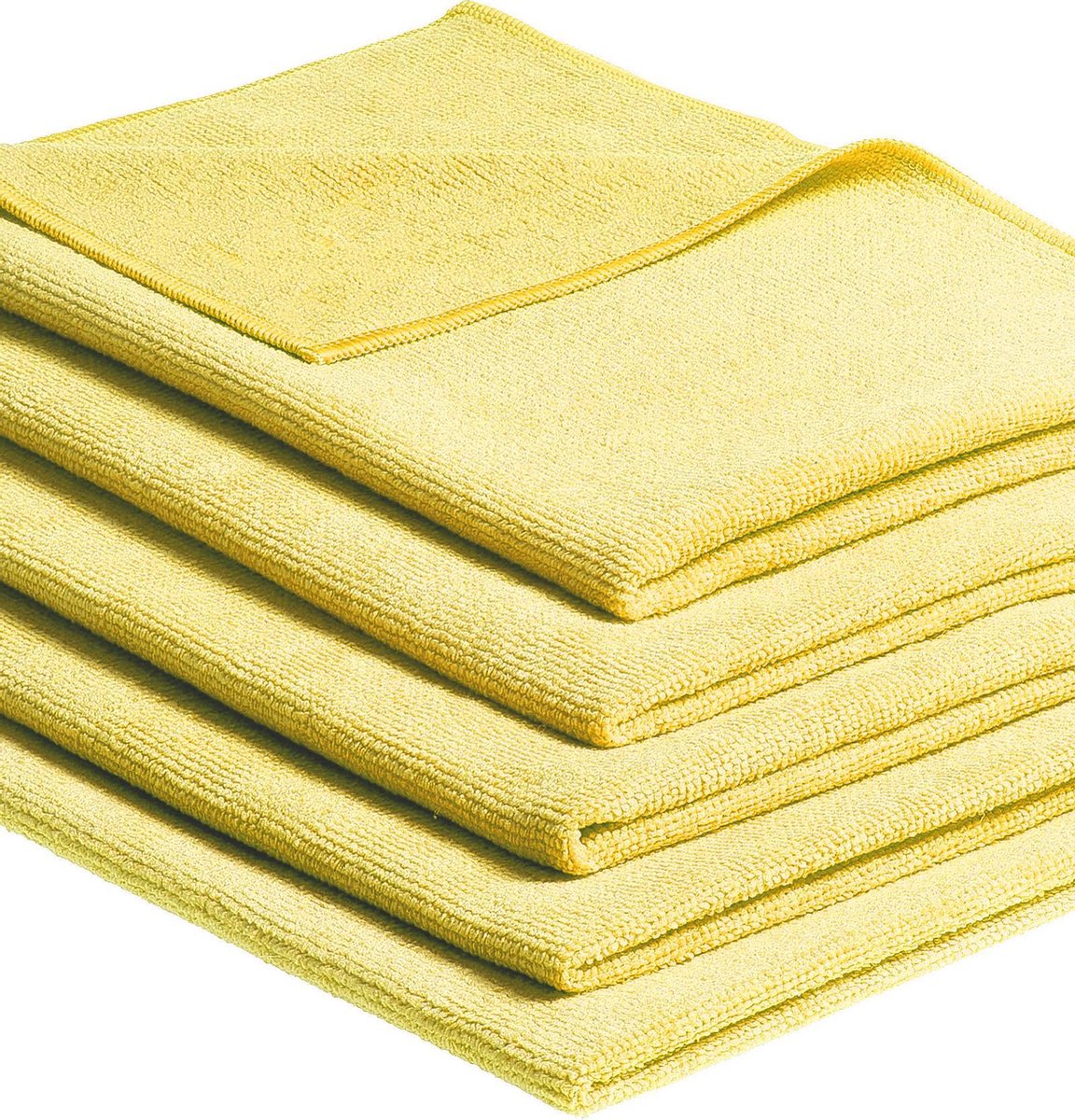 Maus microvezeldoekjes professional geel 10 stuks 40x40cm