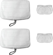 VAPORETTO PAEU0307 Lot de 2 serpillieres + 2 bonnettes