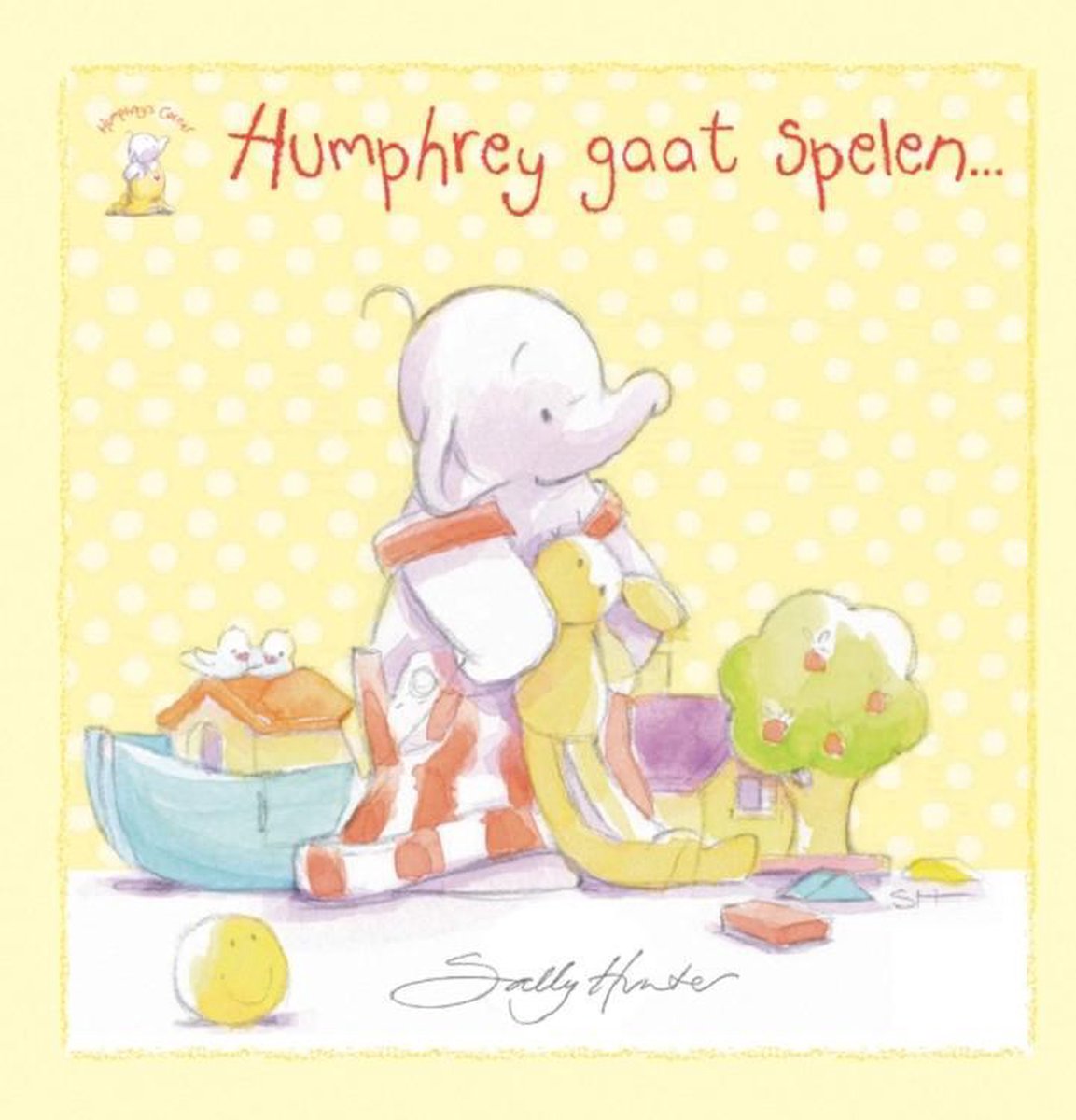 Kinderboeken Rebo Prentenboek - Humphrey gaat spelen. 2+
