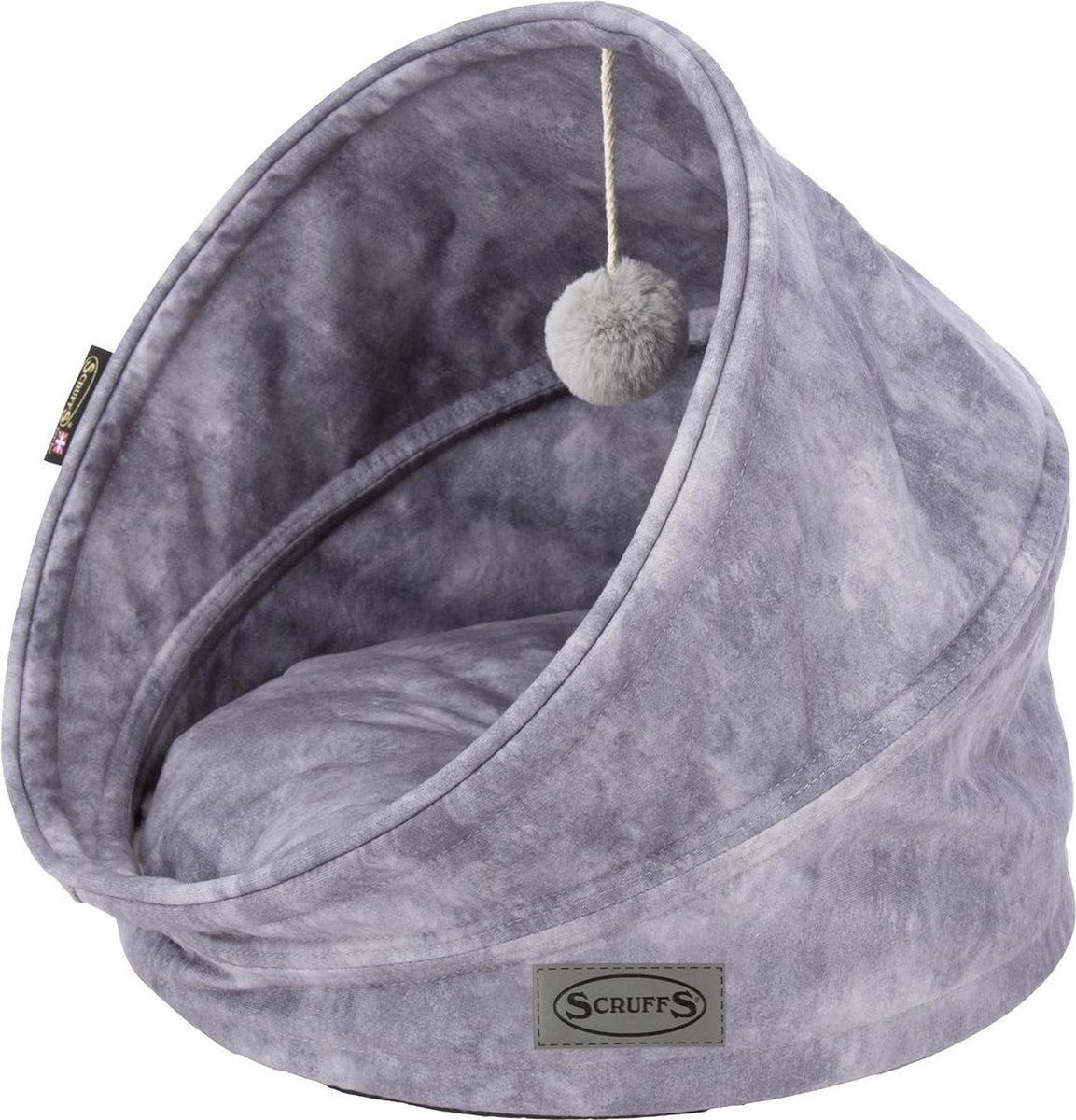 Scruffs Kensington - Stijlvolle eco-leren kattenmand