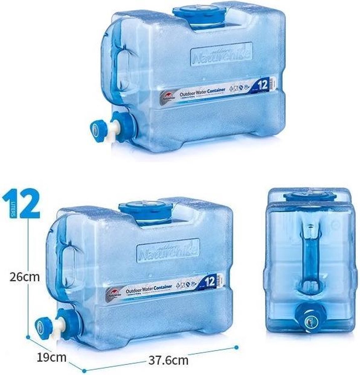 Campingwise ® jerrycan 12L. Mooi