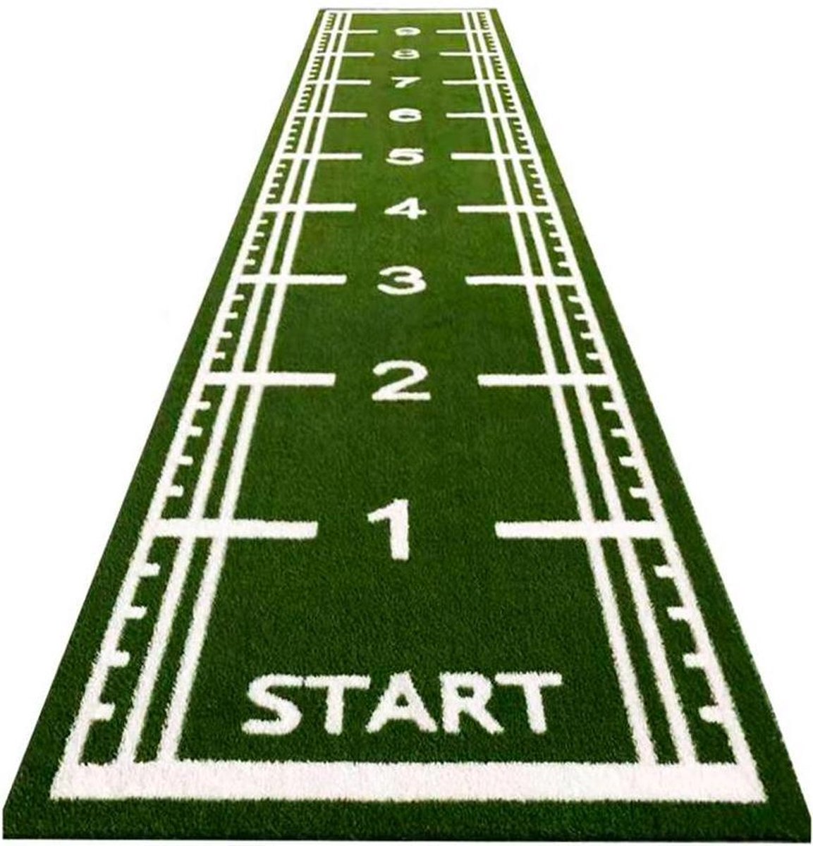 Sprinttrack kunstgras 10x2 meter Groen
