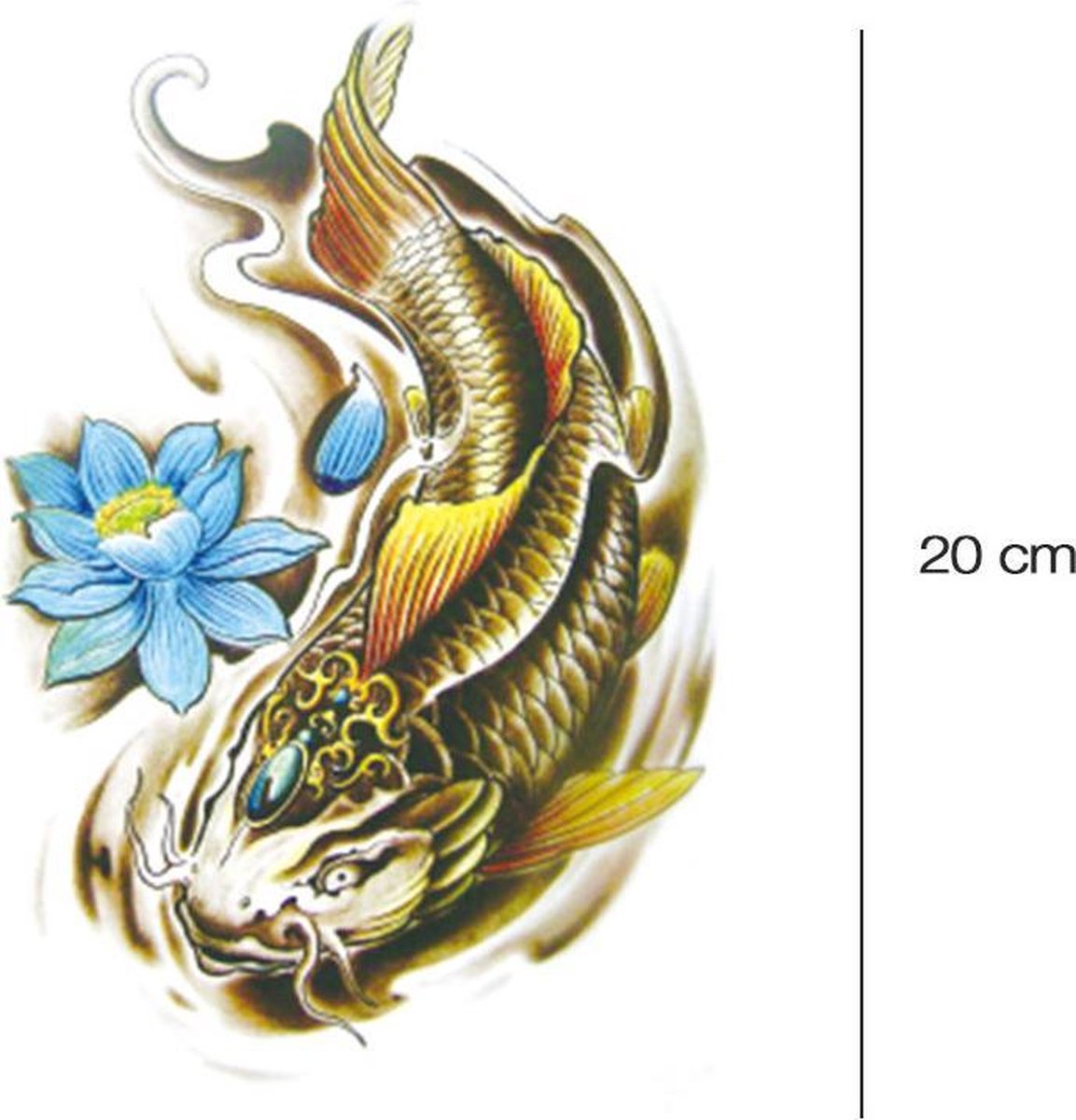 Koi Karper Neptattoo