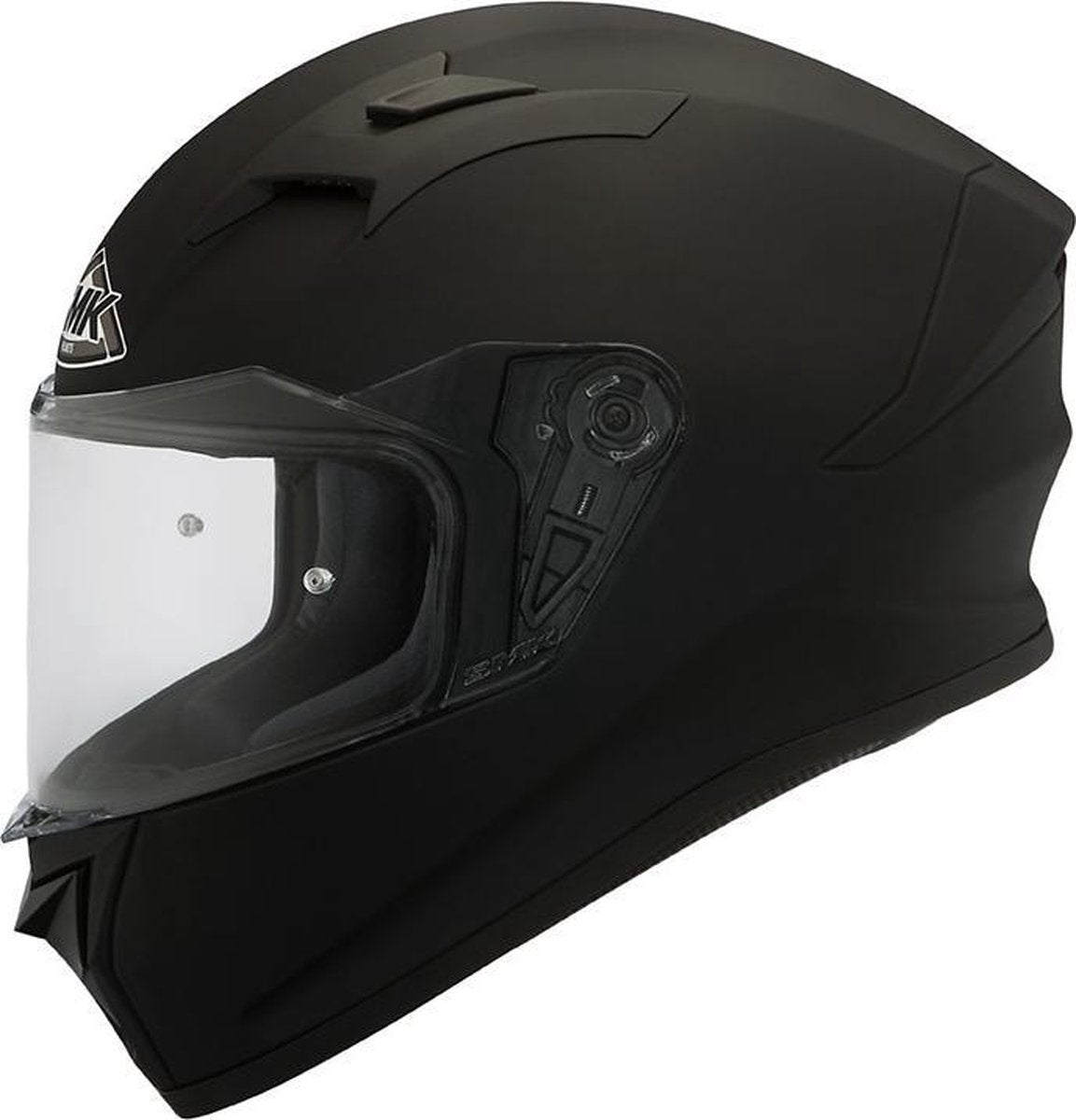 Helm SMK Stellar Zwart XS - Scooter Helm